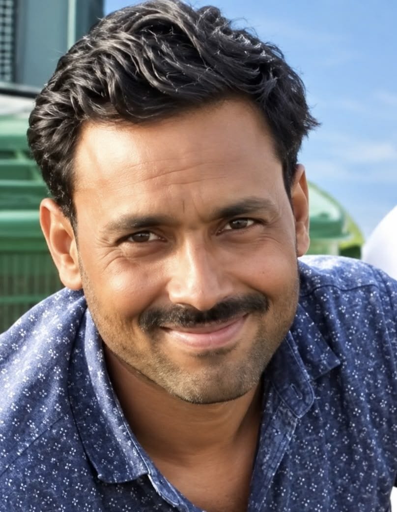 बृजलाल का फाइल फाेटो। स्रोत: परिजन