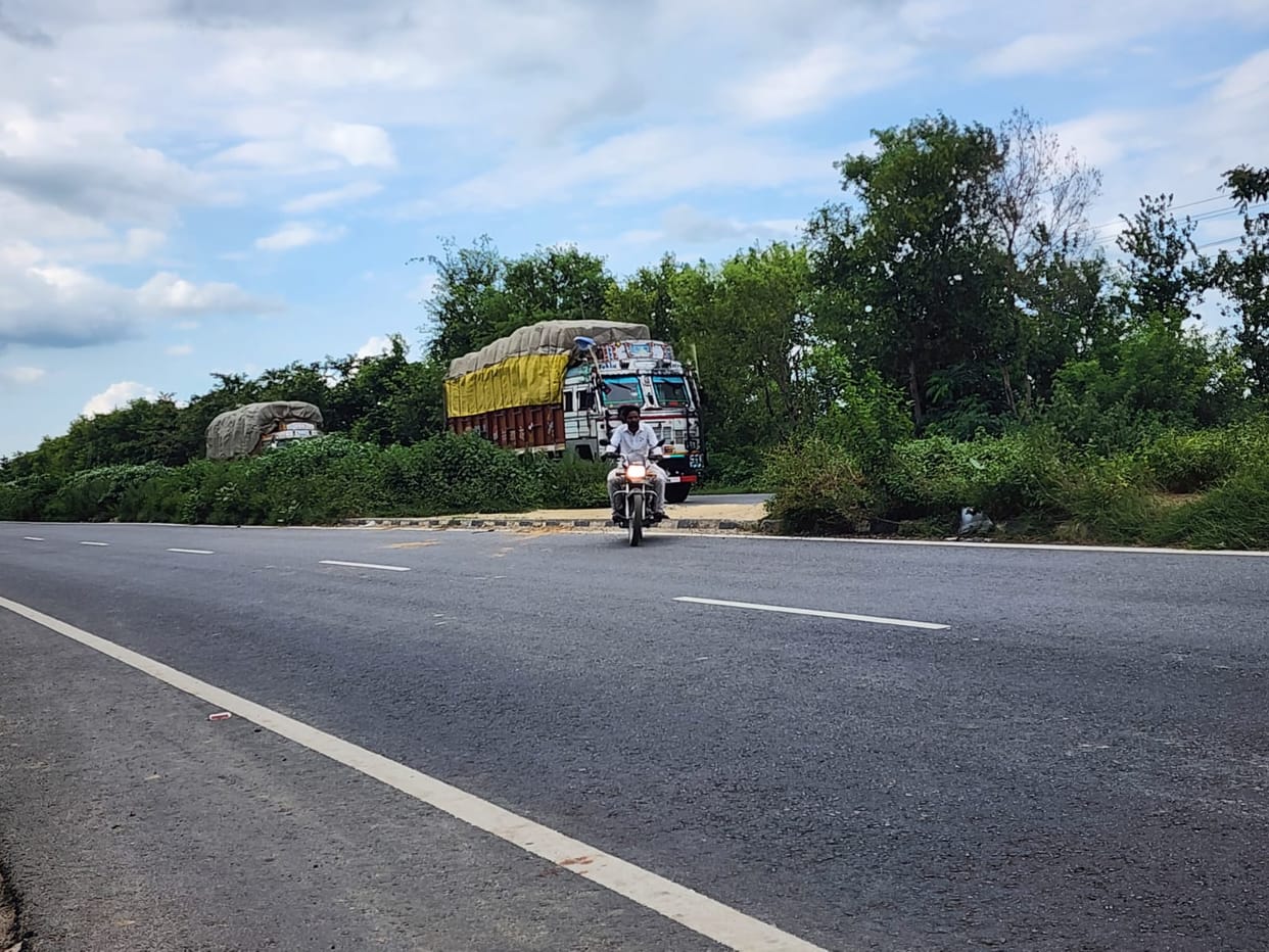 The markings are disappearing at dangerous places on the highway