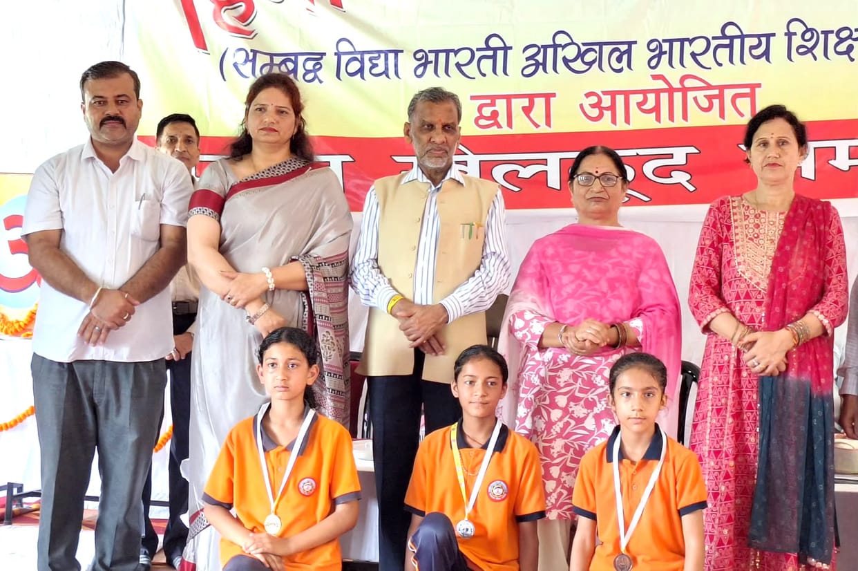 Sports talents from Saraswati Vidya Mandirs honored