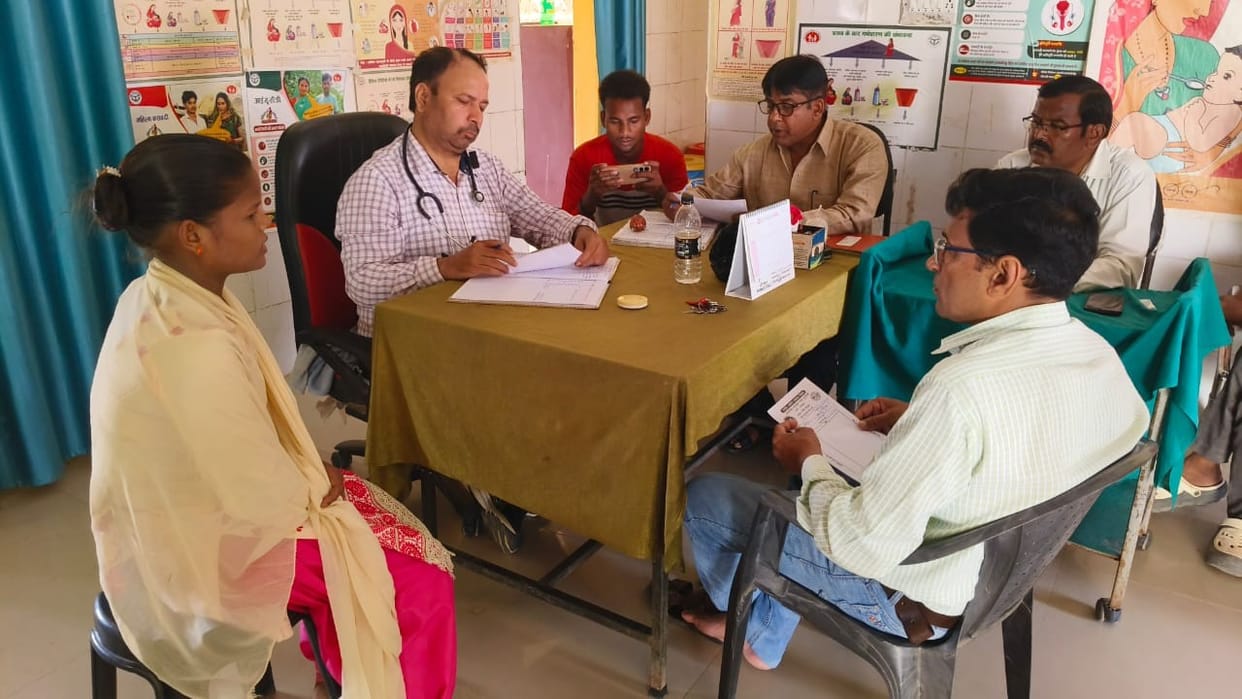 2,095 patients treated at the Jan Arogya Mela