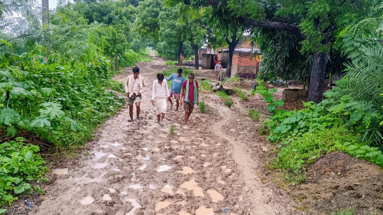 Floodwaters leave behind filth; now, a risk of disease.