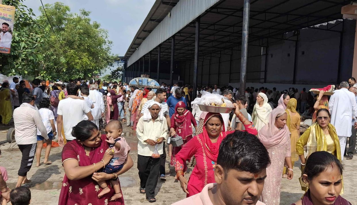 Traditional fair of Dada Budha held in Asoda village.