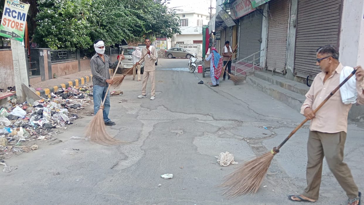 Piles of garbage are being cleared, and the streets and markets are regaining their vibrancy thanks to the cleanup
