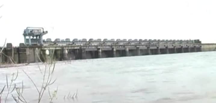 गंगरेल बांध के 7 गेट से 34,282 क्यूसेक जा रहा छोड़ा पानी