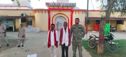 पुलिस के गिरफ्त में आरोपी