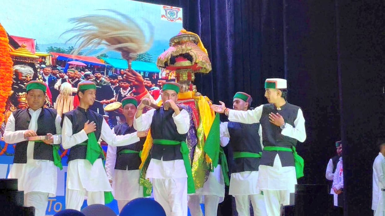 Convent school students set the stage on fire