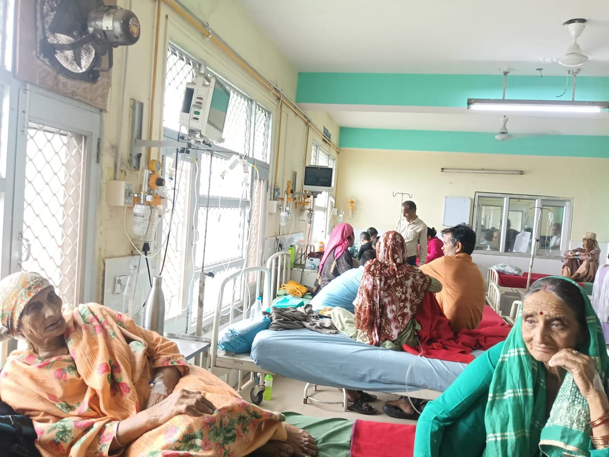 no bed facility in medical college nahan