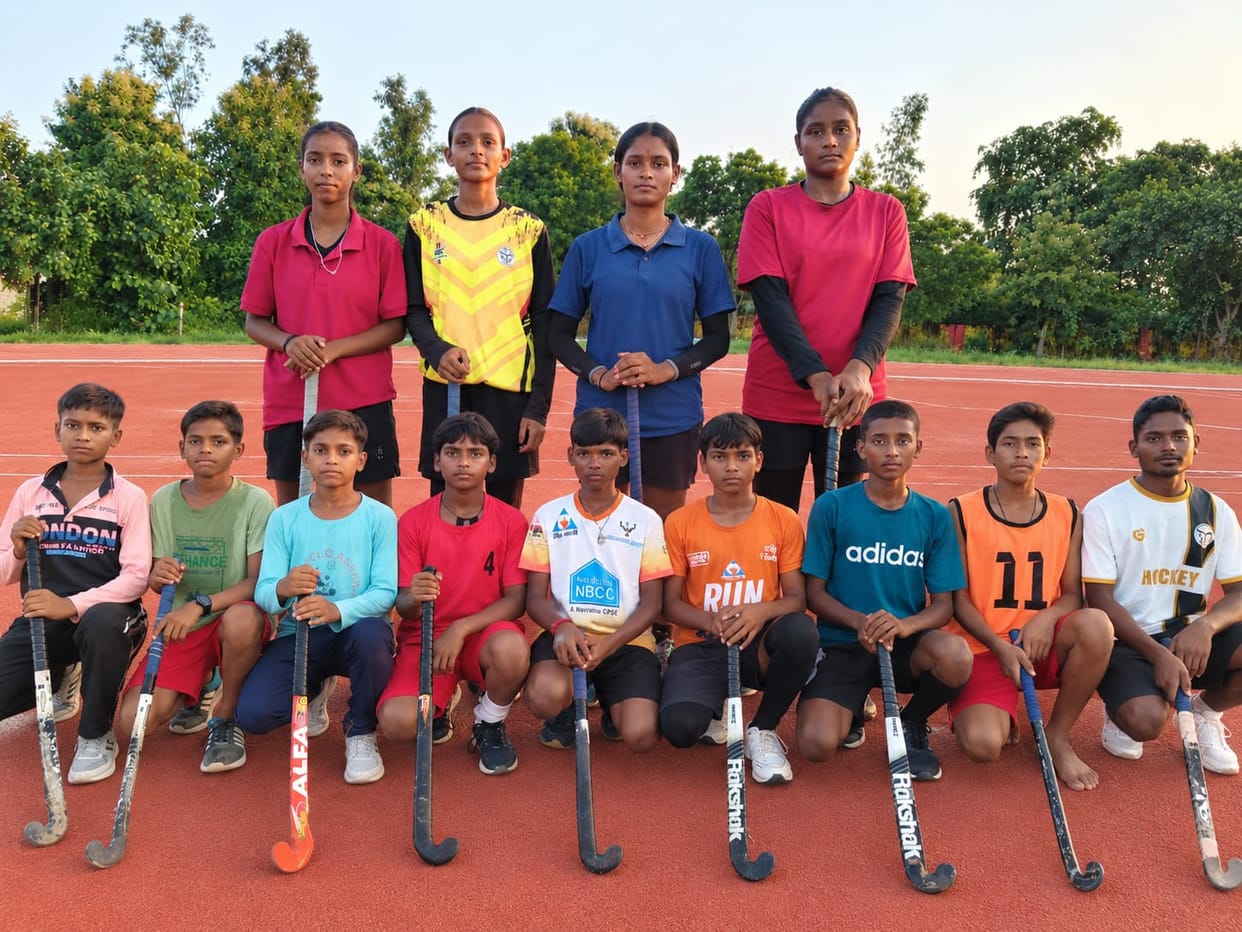 15 players from the district selected for the state-level hockey competition
