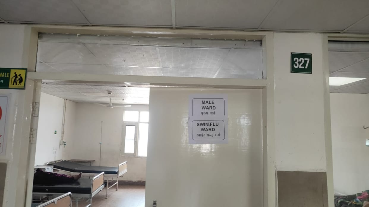 Concerns rise as swine flu hits Ghaziabad two children admitted to Joint Hospital