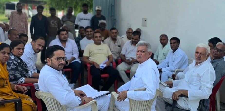 INLD conducted public outreach in villages and extended invitations for the rally.