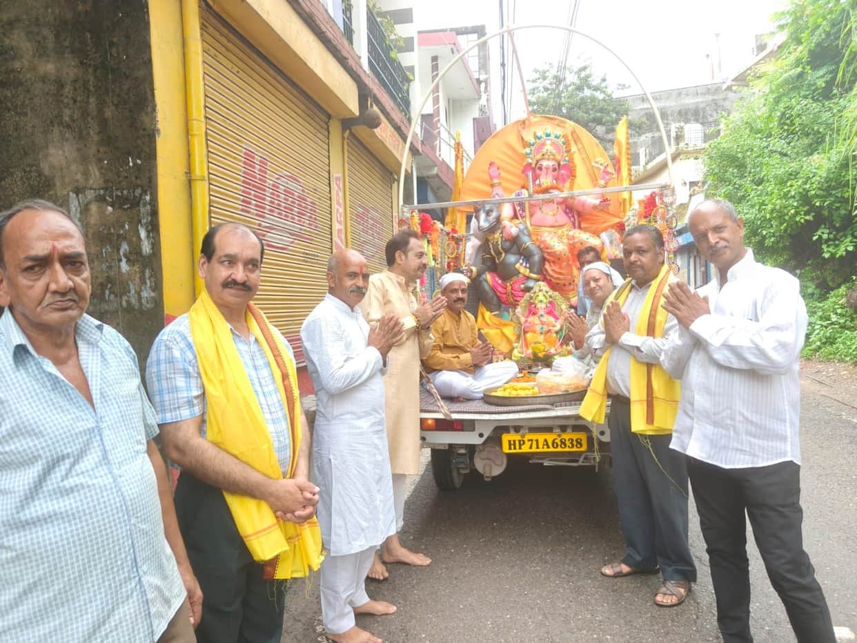 ganesh yatra in nahan