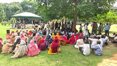 Rural sanitation workers upset over salary deduction during illness.