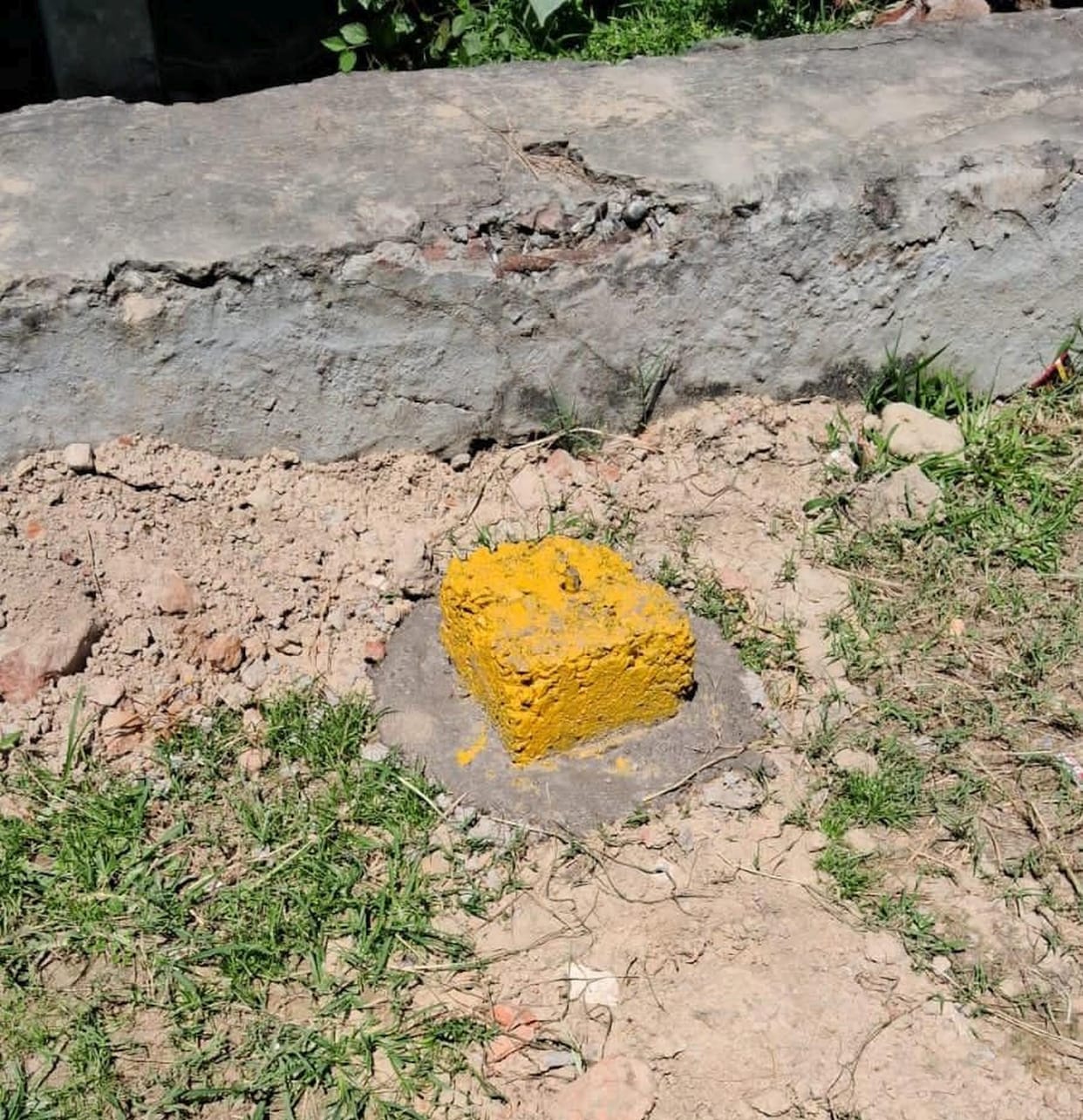Preparations for widening the Biswariya-Rupaidiha road gain momentum.