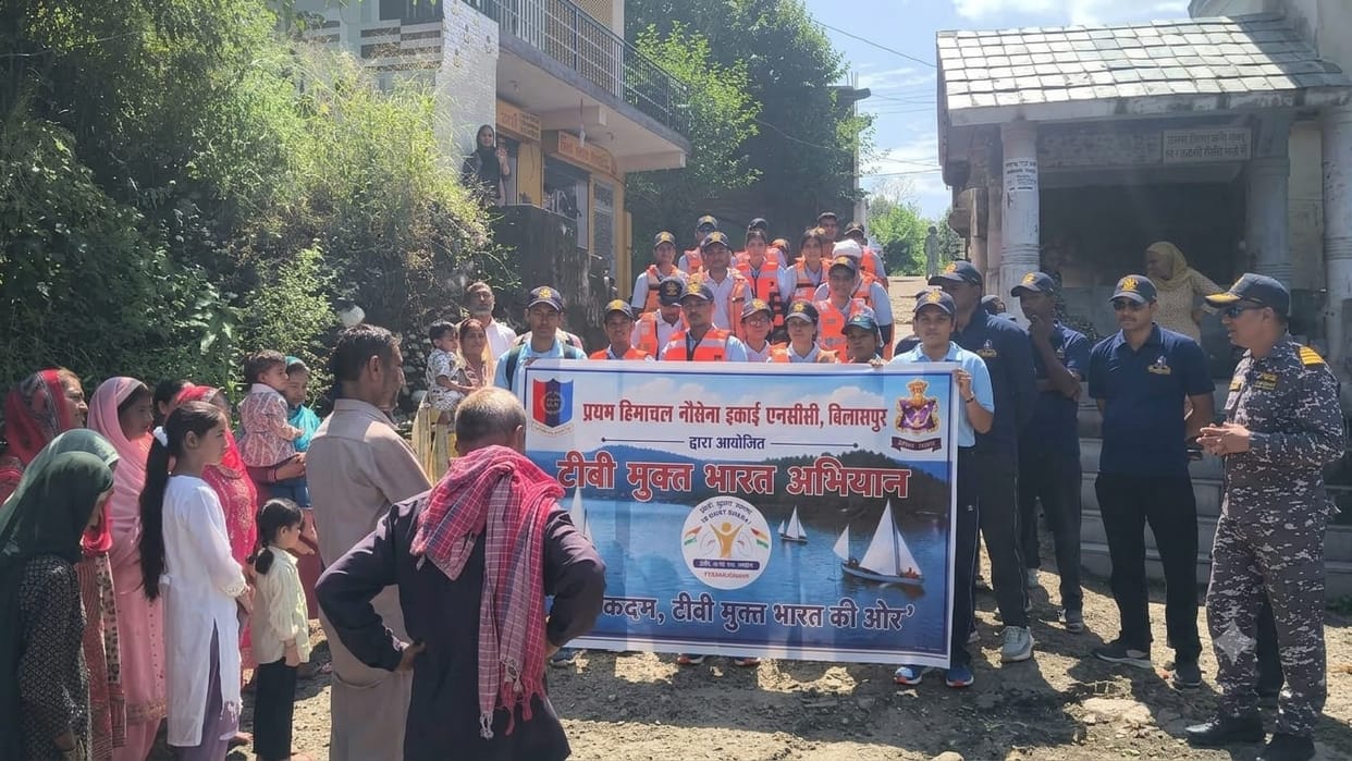 Message on TB prevention carried on the waves of Gobind Sagar Lake
