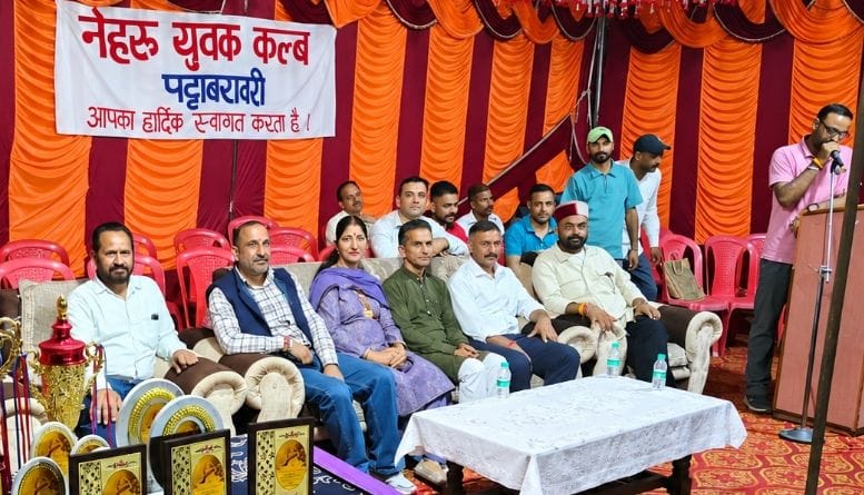 Volleyball tournament begins at Pattabarabari.