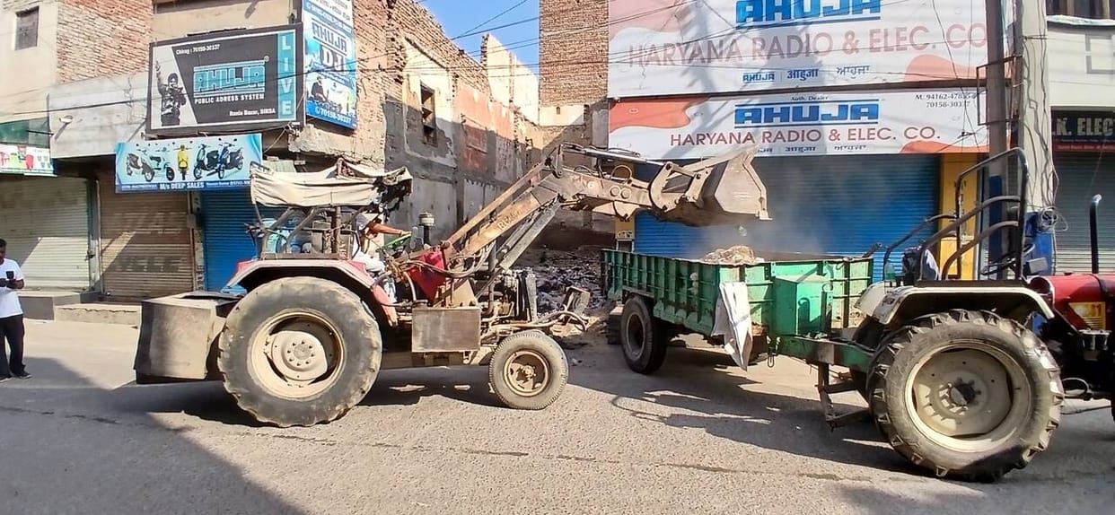 The cleaning staff got down to give the garbage a clean sweep, waste disposal pressure will increase at the Bakriwal plant
