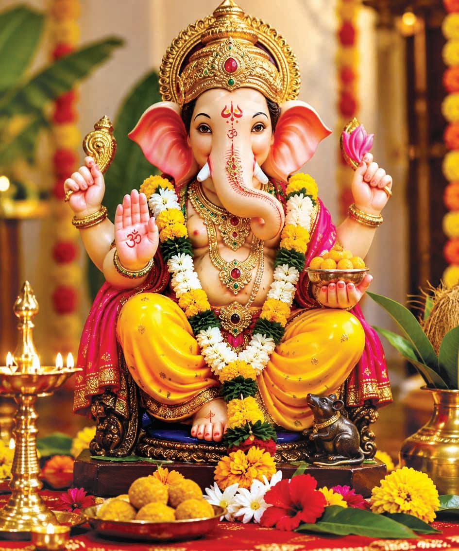 Ganpati will be installed in homes tomorrow; the auspicious time for the puja begins at 10:48 AM.