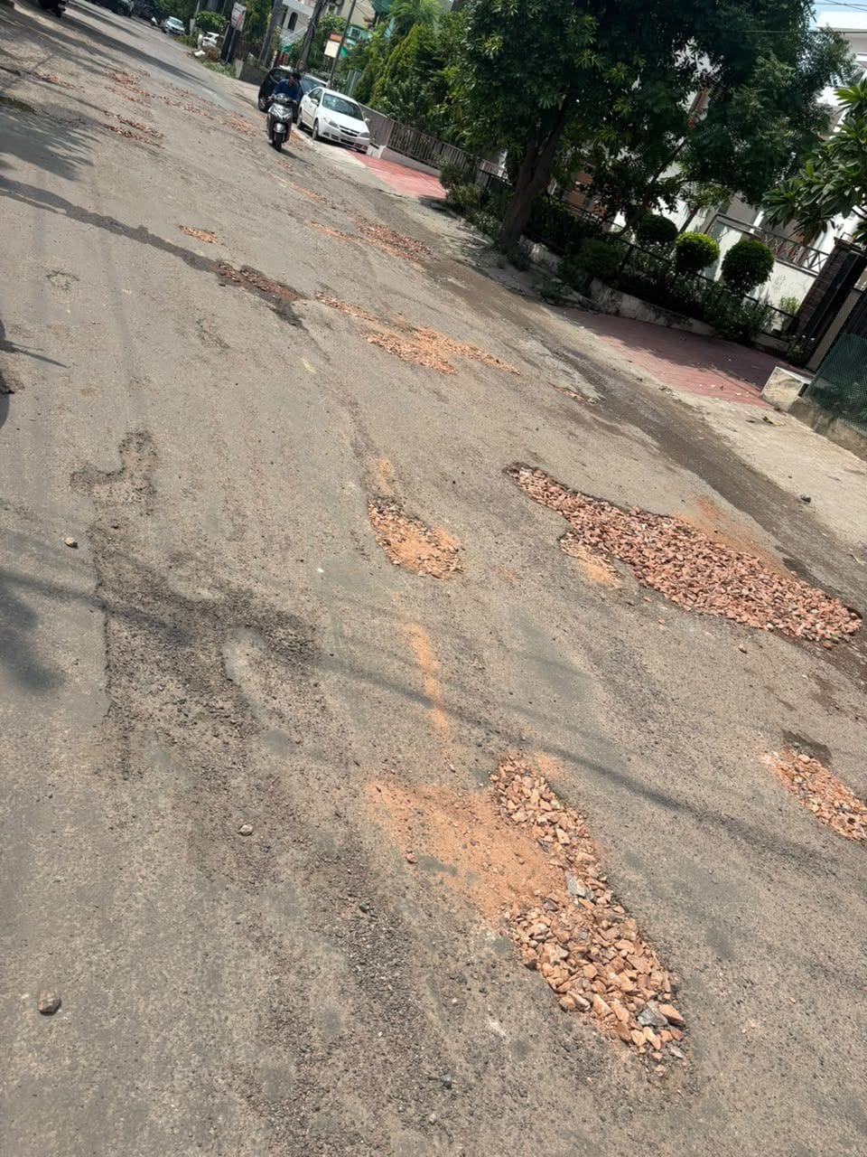 poor condition; demand raised to fill potholes