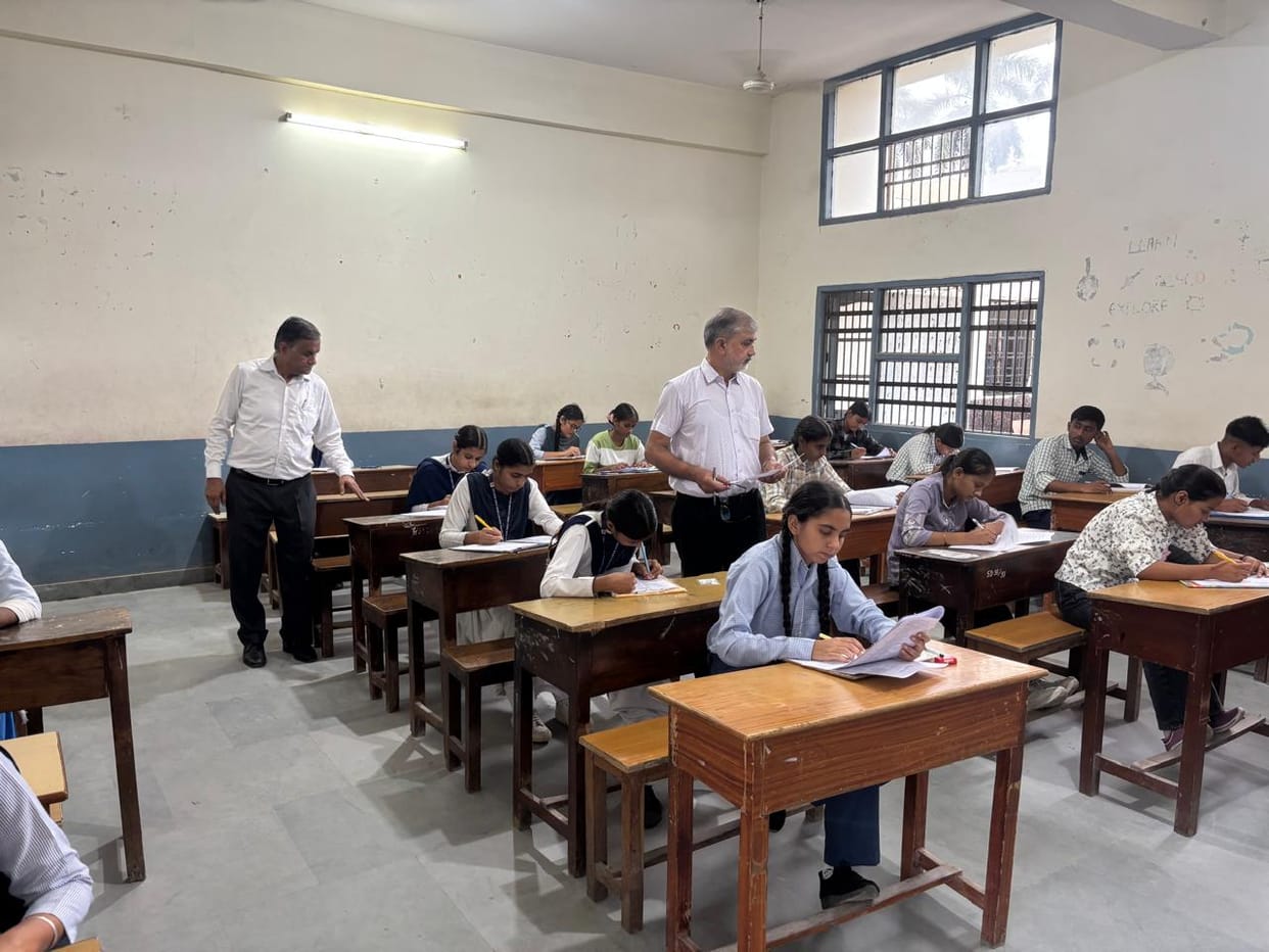 126 students took the eligibility test for the scholarship