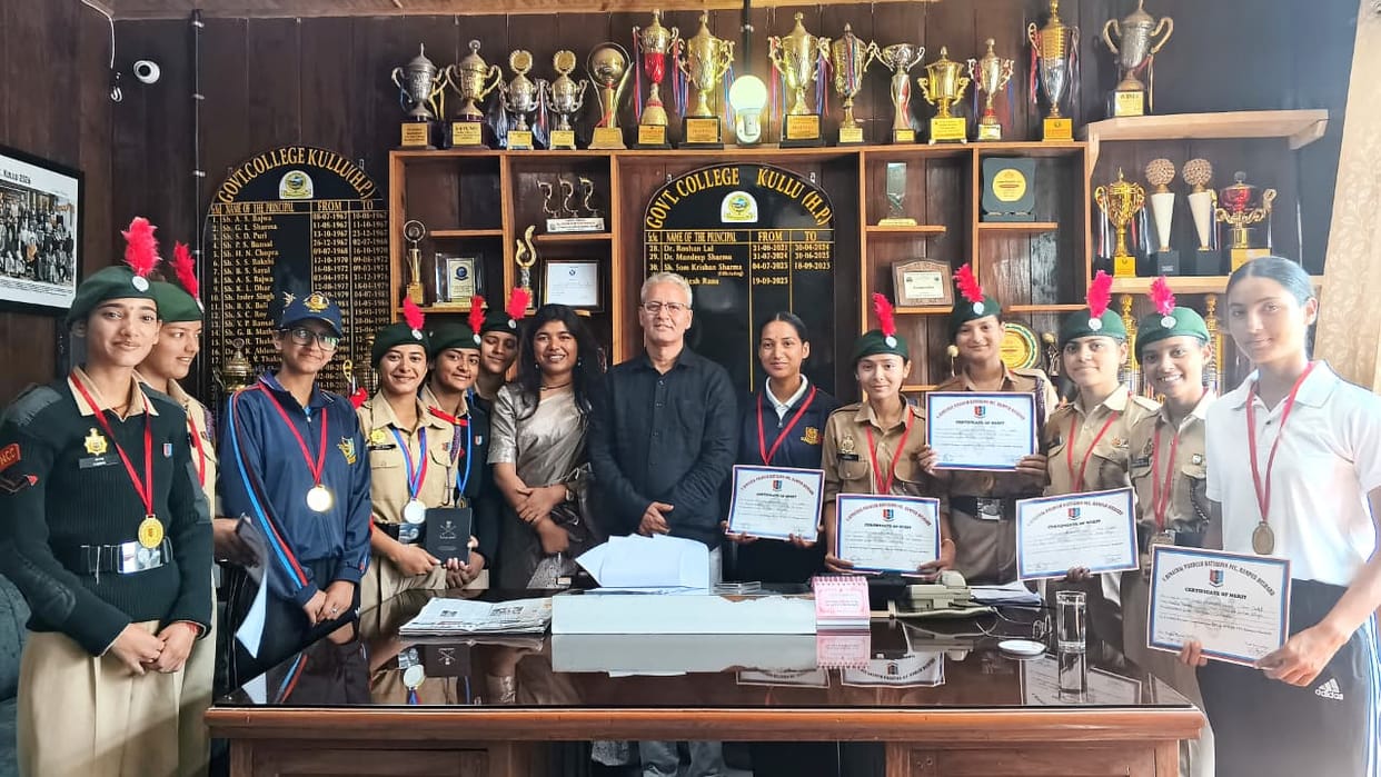 Kullu College cadets shine at NCC camp