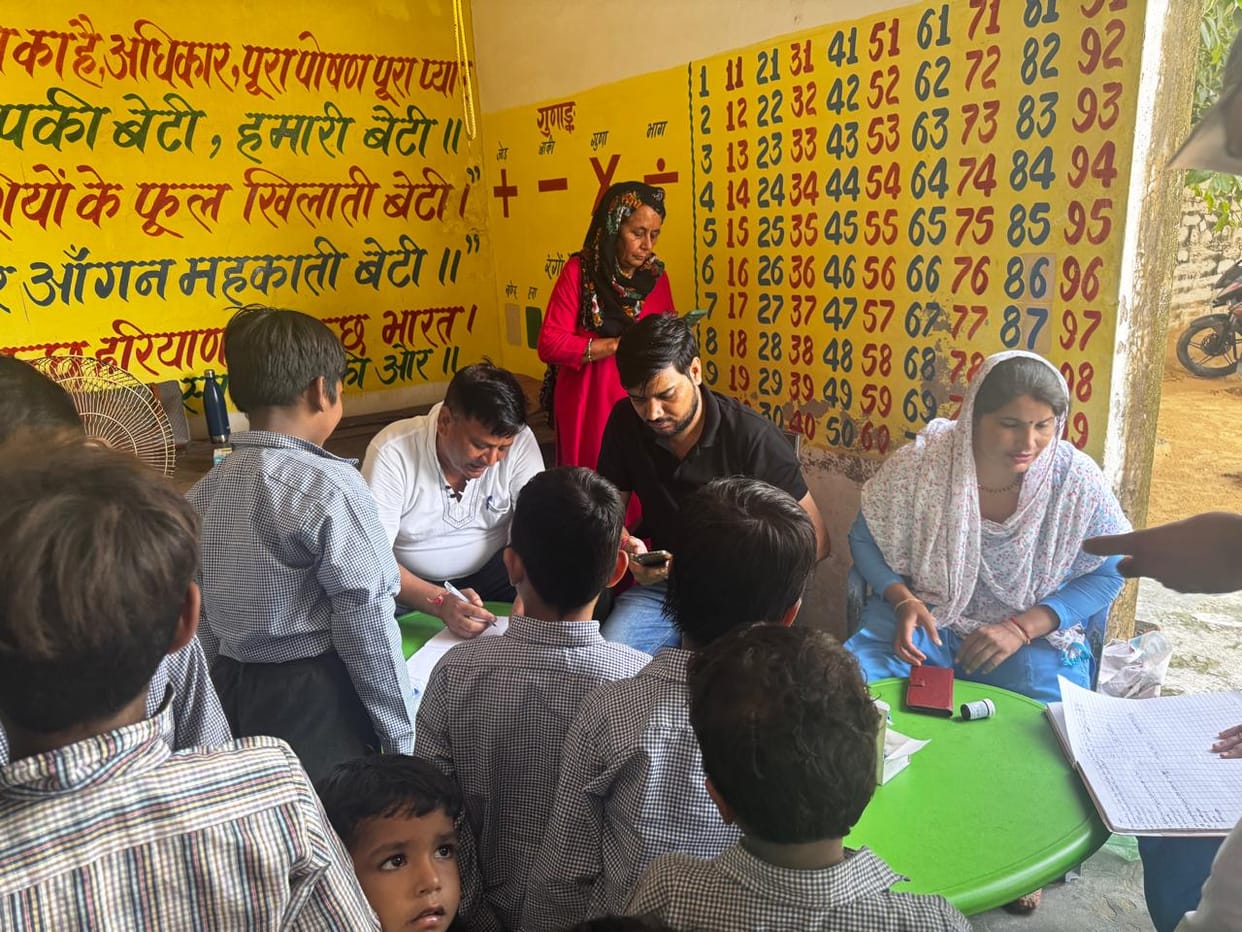 Under the TB Free India Campaign, the Health Department, Narnaul organised a Nikshay camp in village Jhingawan on Monday.