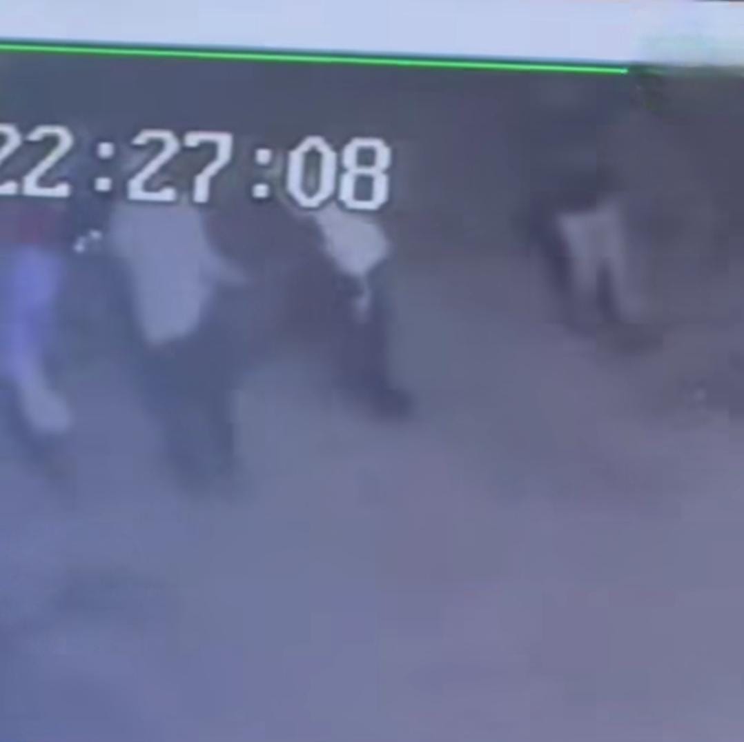 Dispute over playing music 25 to 30 youths attacked the house.