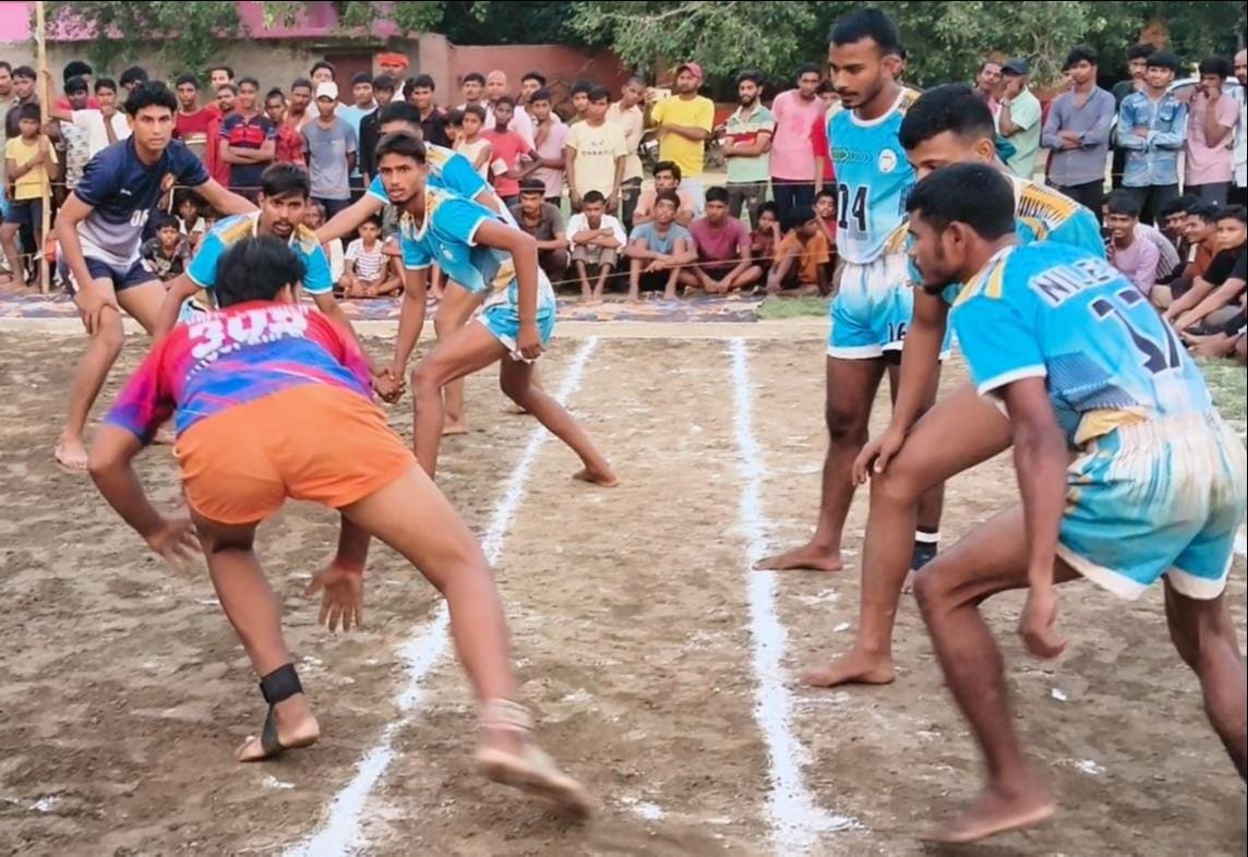Bansdih defeated Harpur 32-16, displaying prowess in kabaddi.