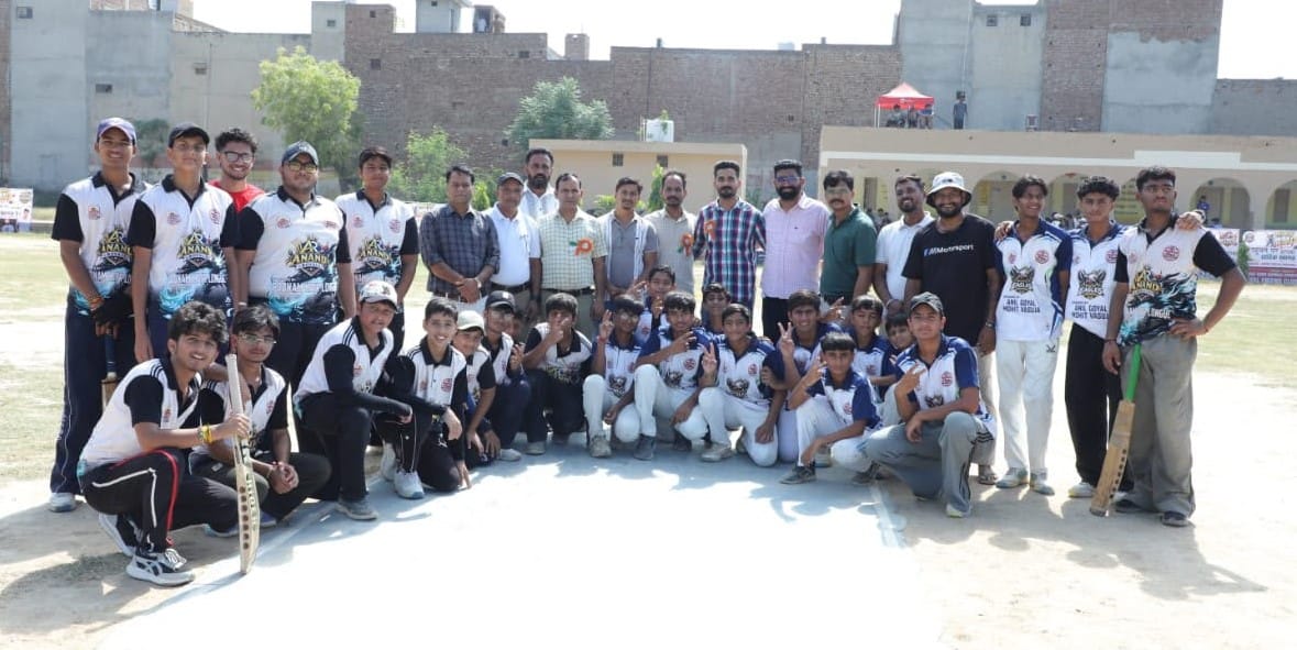 Toofan Eleven and Ratiya Eagles won in the Under-17 Cricket League