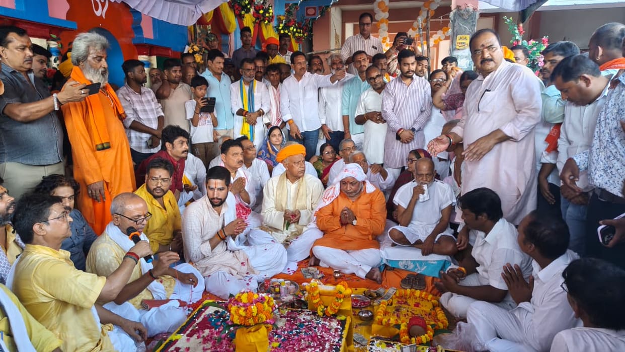 Foundation laid for Bhrigu Corridor; main gate to be built and beautification work to be carried out at a cost of 100 crore.