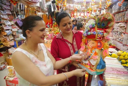 Temples and pandals will echo with chants of "Ganpati Bappa Morya."