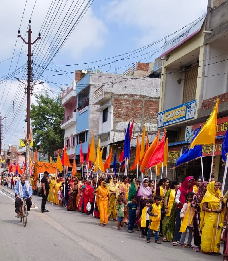 Procession of Lord Balabhadra and Sahasrarjuna Maharaj