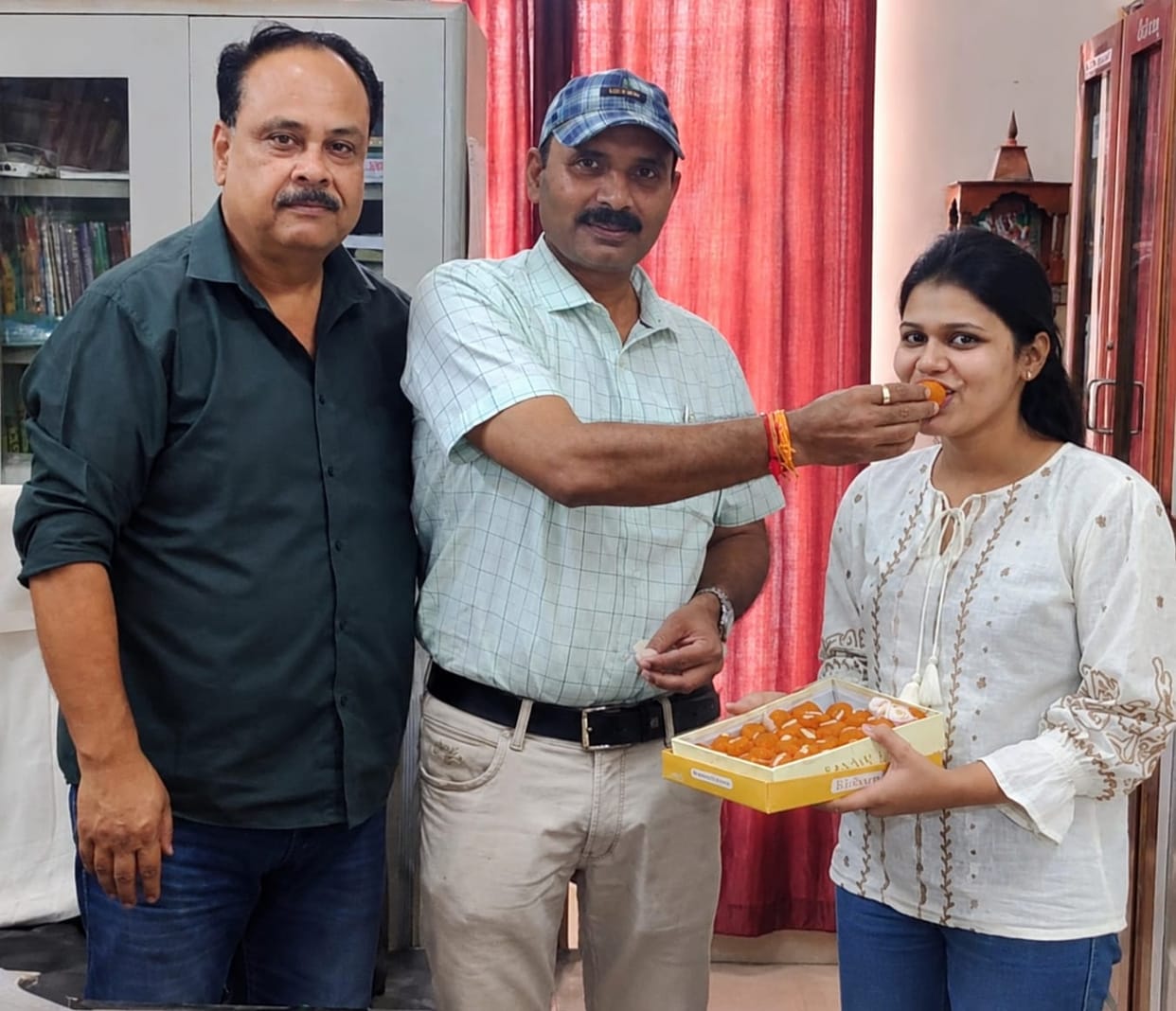 Agrima secured the 77th rank in CSIR JRF.