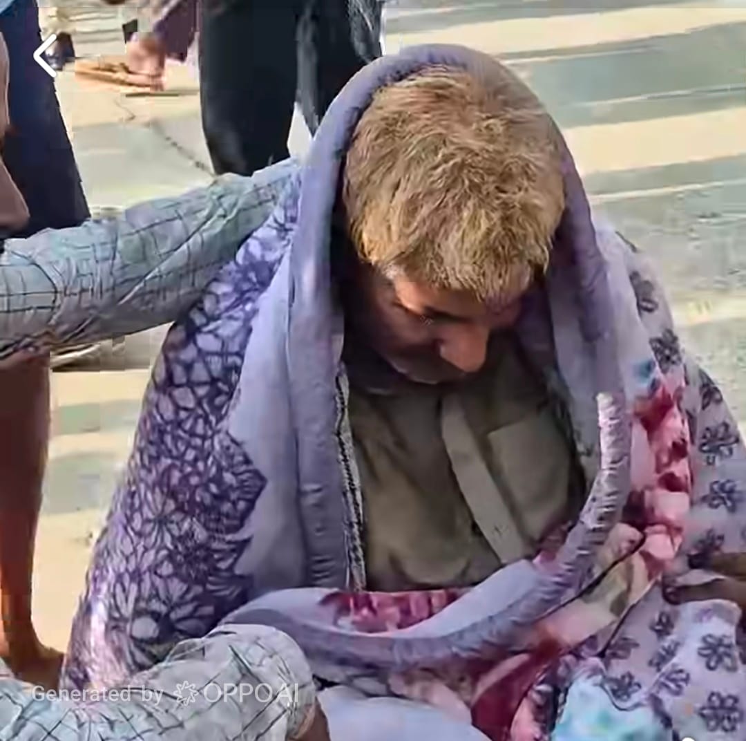 टैंक से निकाला गया व्यक्ति संवाद