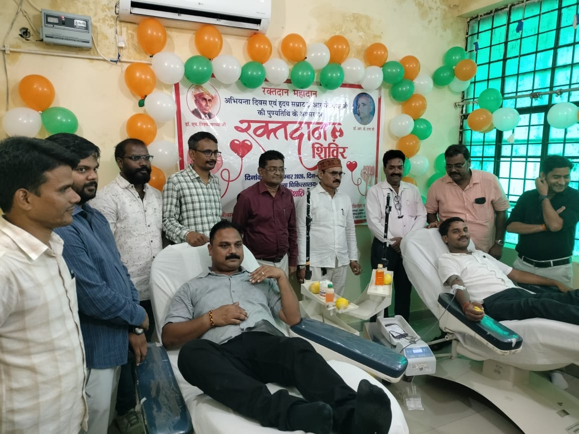 21 engineers donated blood on Engineers' Day.
