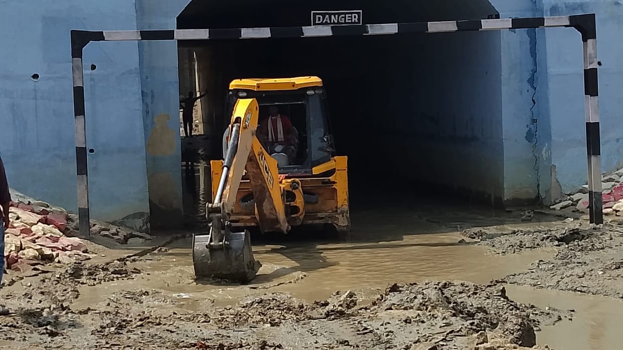 Akodhi underpass reopened; 50,000 people across 15 villages get relief from waterlogging.