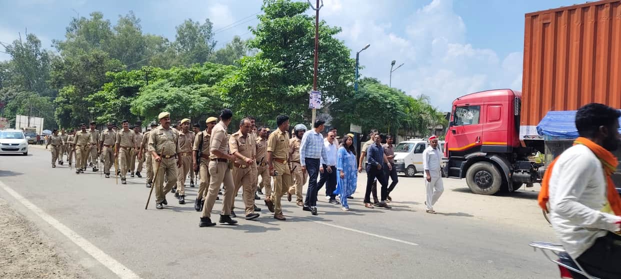 The action to remove encroachment from the highway has been postponed for the time being