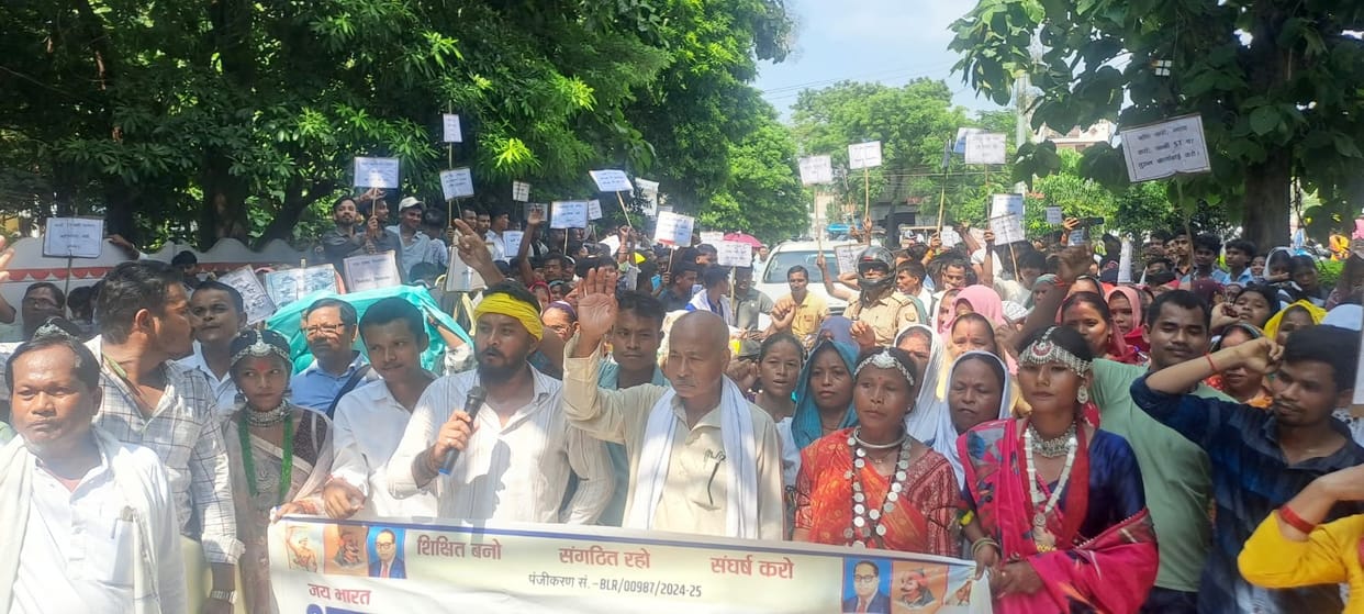 Tharu community protests against fake Scheduled Tribe certificates