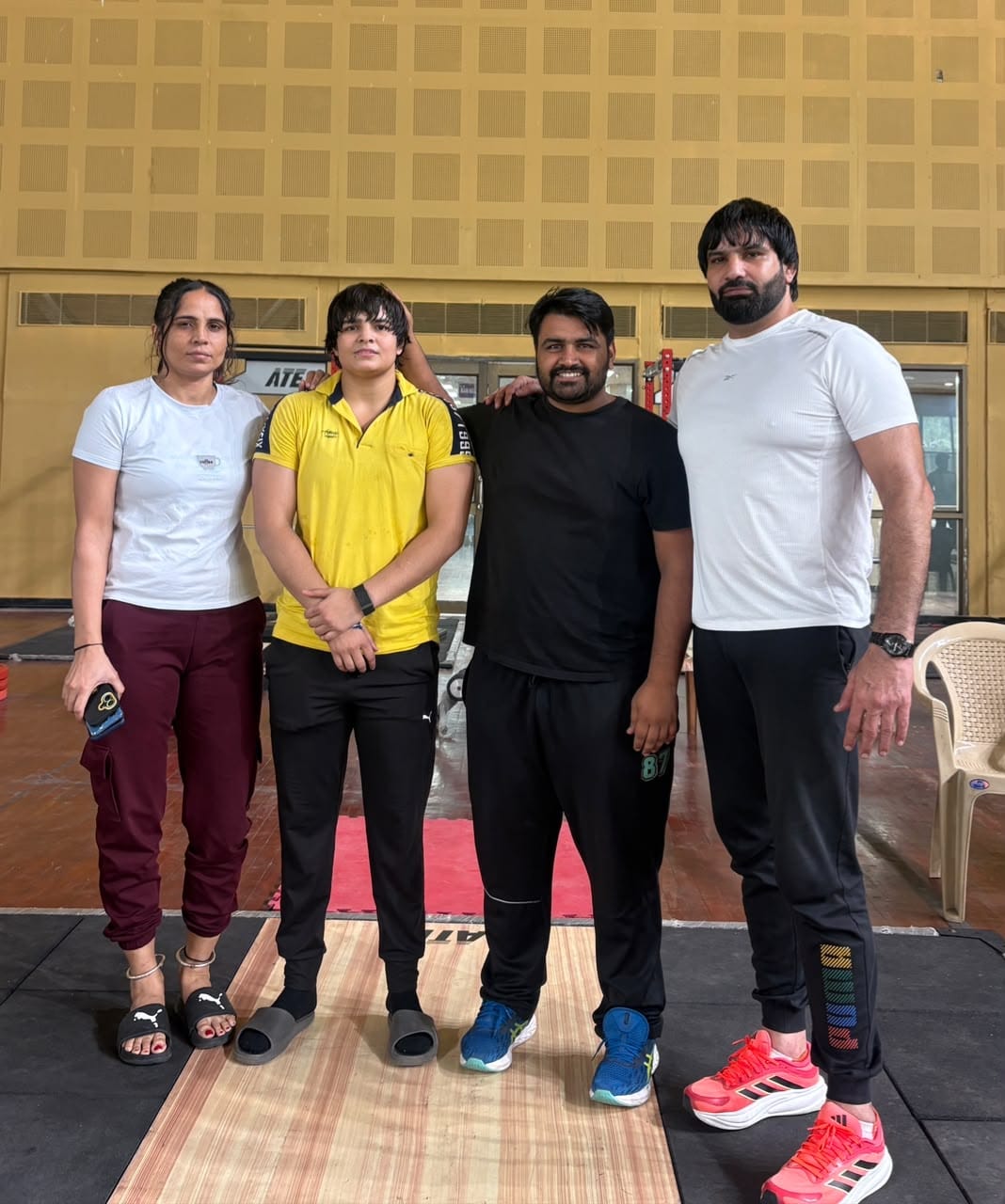 From the soil of the arena, the stick's kajal reached the world stage.