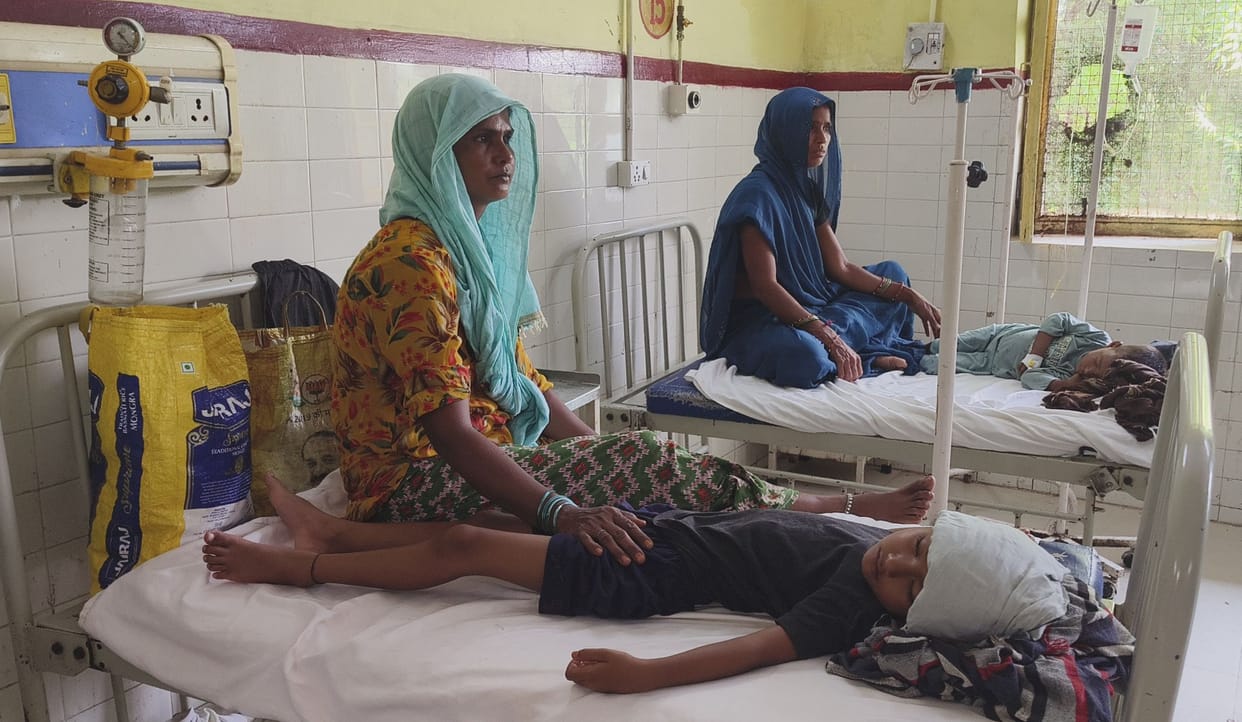 Weather takes a toll on innocent people... hospital wards full