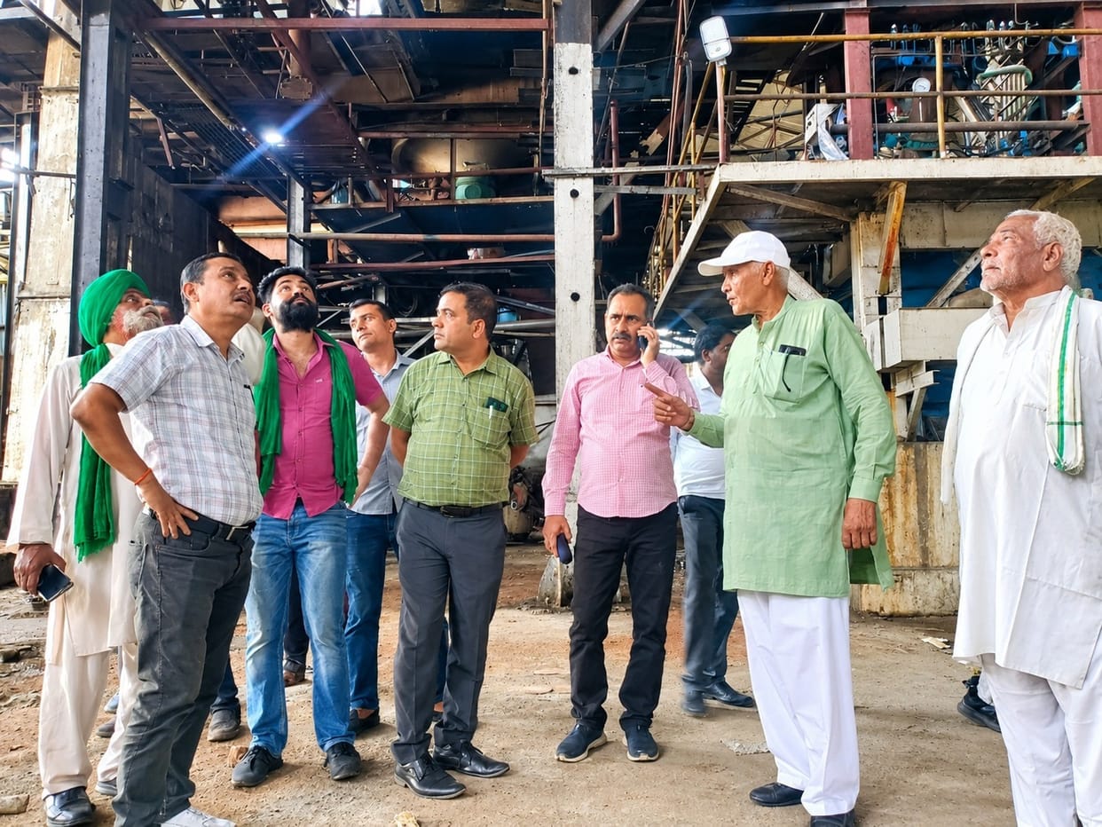 Demand to operate Nadehi Sugar Mill from November 1st