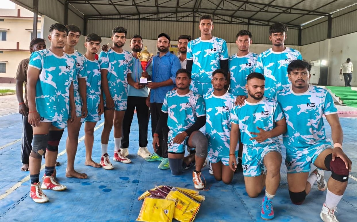 Bhadohi finishes as runner-up in state-level Kabaddi tournament
