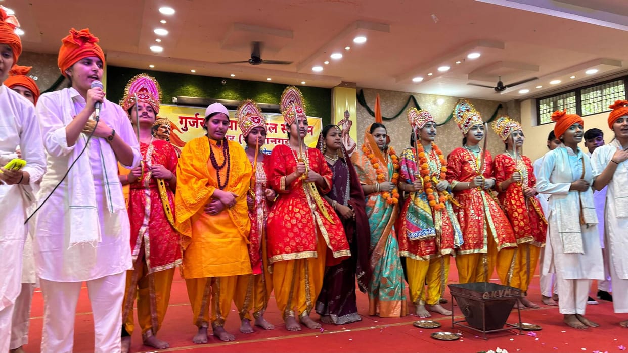 The female students won acclaim with their cultural performances