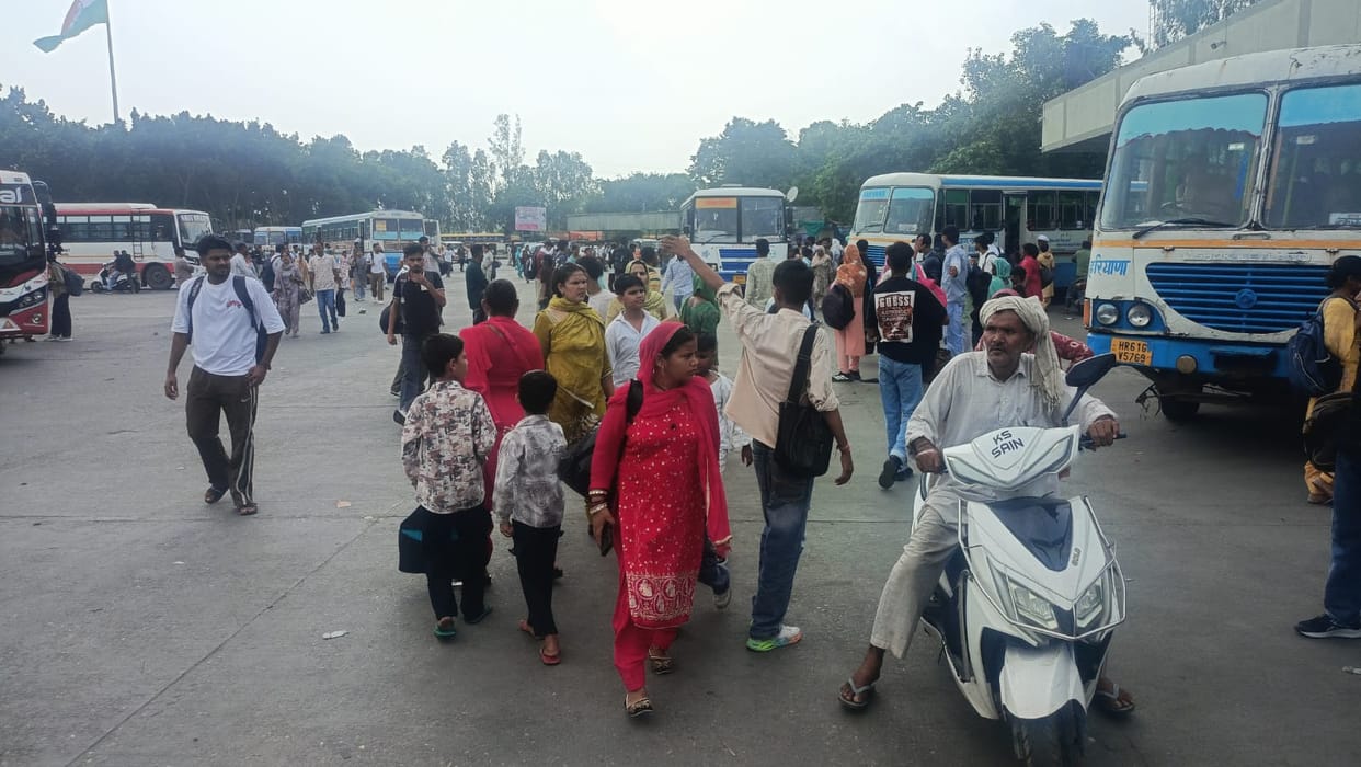 Morning direct bus service from Kaithal to Gurugram discontinued; passengers inconvenienced.