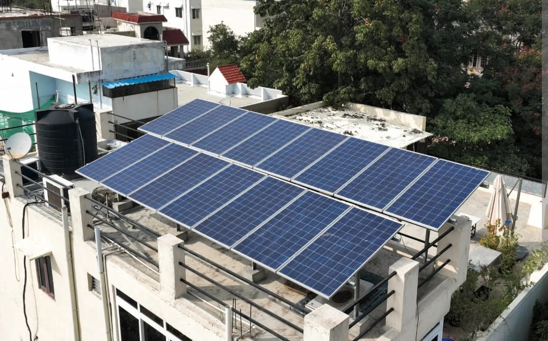 Electricity costs reduced through solar power; 9,026 homes illuminated.