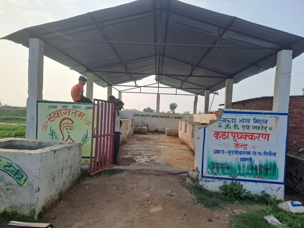 Garbage center in shambles, sanitation drive derailed.