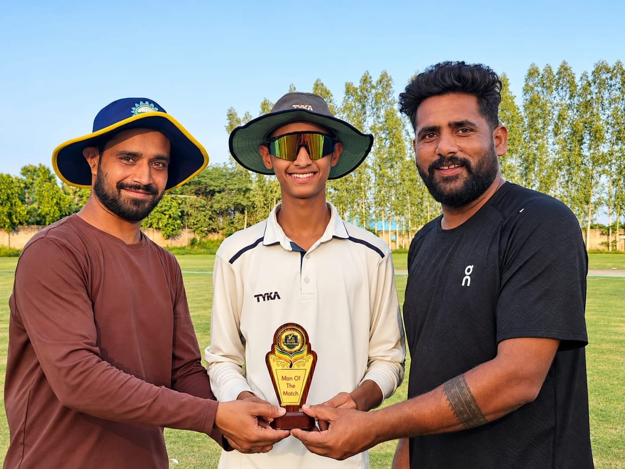 Under-15 Cricket: Navy Ocean emerge winners thanks to Om's explosive innings.