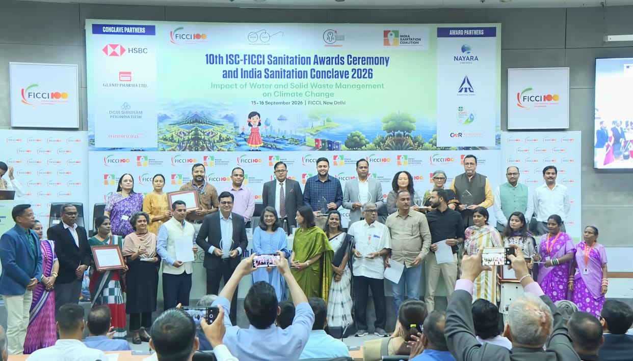 Tikamgarh wins India's first award in the cleanliness campaign.