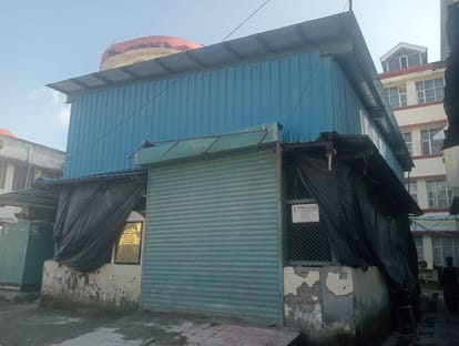 पांवटा साहिब सिविल अस्पताल में दो माह से बंद आक्सीजन प्लांट। संवाद
