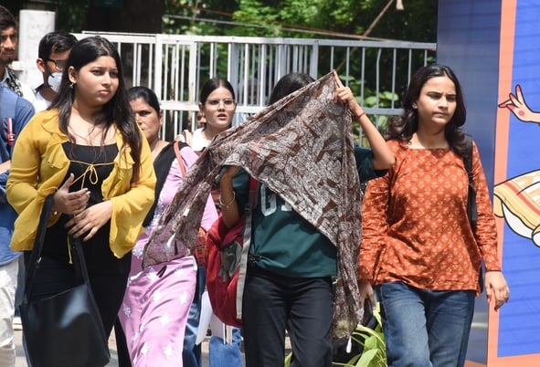 Weather in Meerut: Daytime temperatures rise due to intense sunshine; relief at night