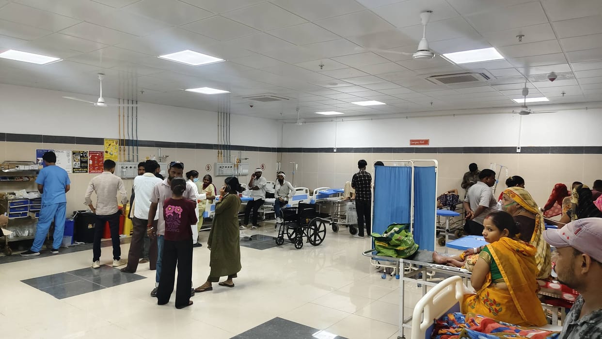 Emergency services launched at the 110-bed trauma center in the medical college